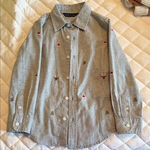 Janie and Jack Tan Shirt